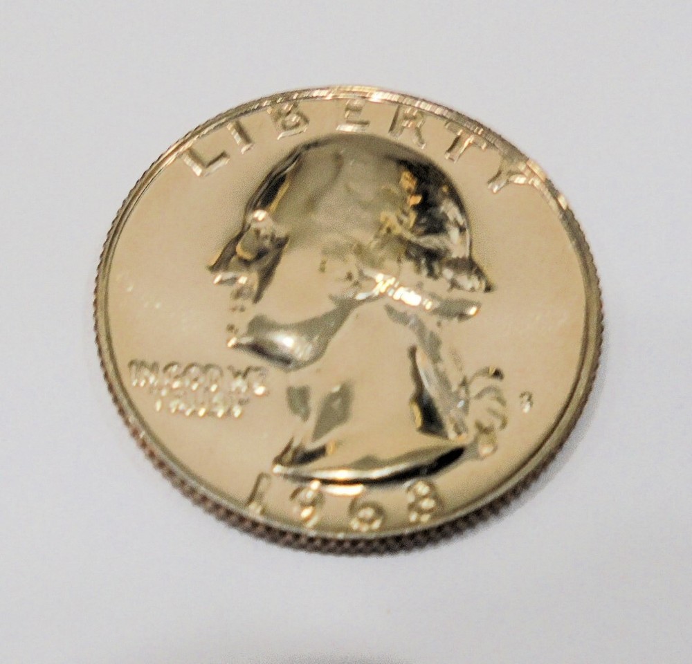 VERY NICE  1968 Proof Washington Quarter # 137
