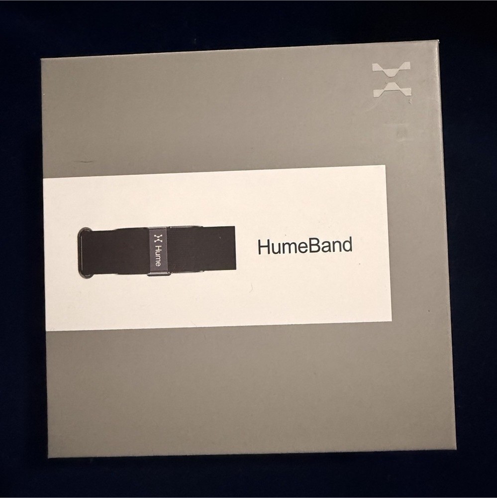 HumeHealth HumeBand Activity Tracker Black Bluetooth Sleep Stress iOS Android