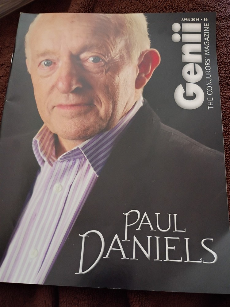 Paul Daniels Genii Magazine Issue April 2014 #11