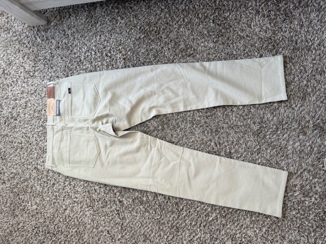 Faherty stretch terry pants 34x30 NWT $198 stone