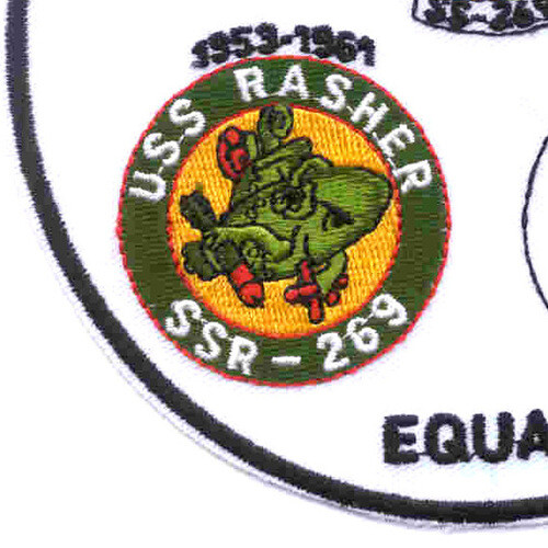 SS-269 USS Rasher Patch - Version E