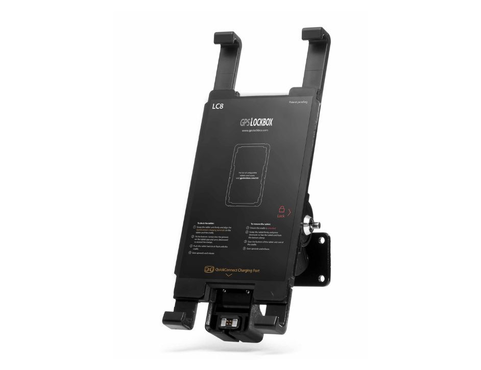 GPS Lock Box Kit-Flexll-Cra DOC IIP LKBX ELD CRDLKIT BLK