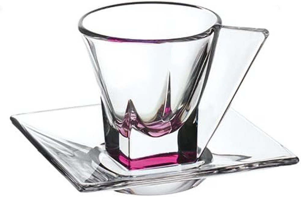 Fusion Crystal Multicolor Espresso Set