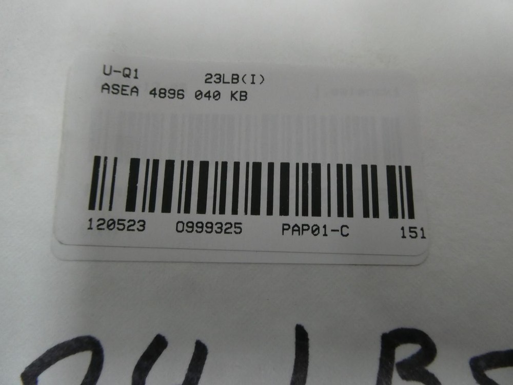 Asea 4896 040 KB Transformer Assembly