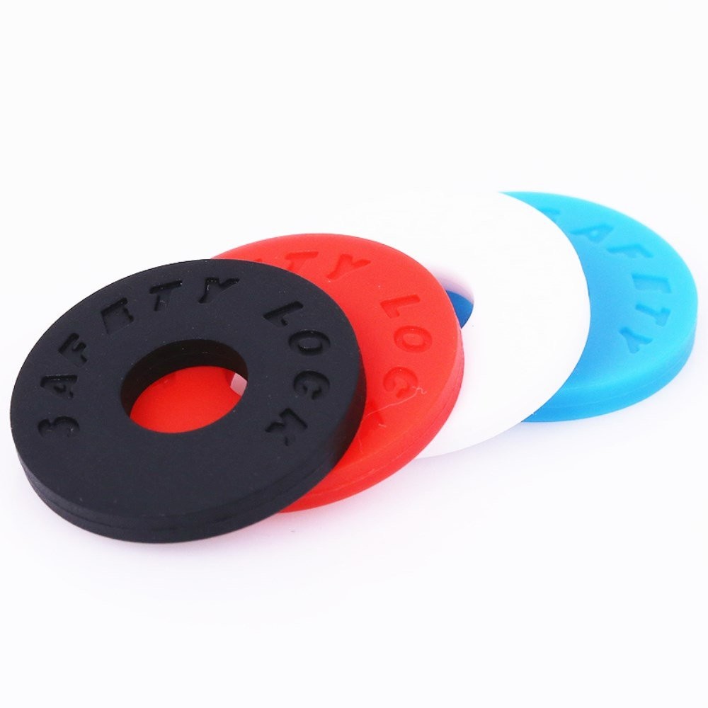 Honbay 16pcs Mix Color Rubber Protector Premium Strap Locks