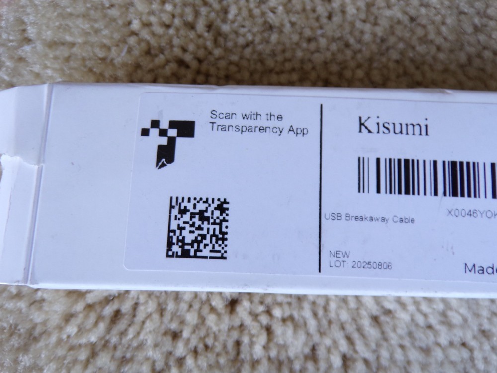 Kisumi USB Breakaway Cable @h26