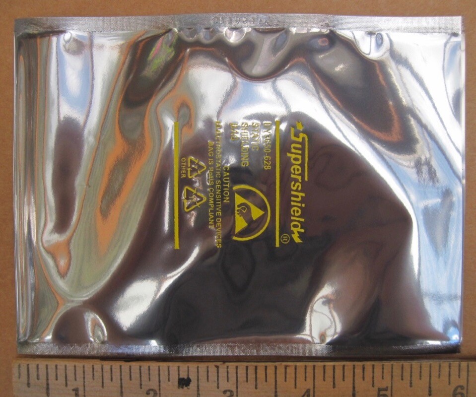 200 4x6" Open-Top Dou Yee Static Shield Bags