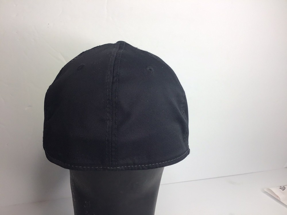 Batman DC Comics Hat Black OSFM Embroidered Logo Flex Fit Preowned
