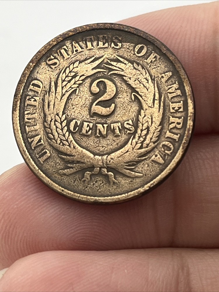 1864 Two Cent Piece