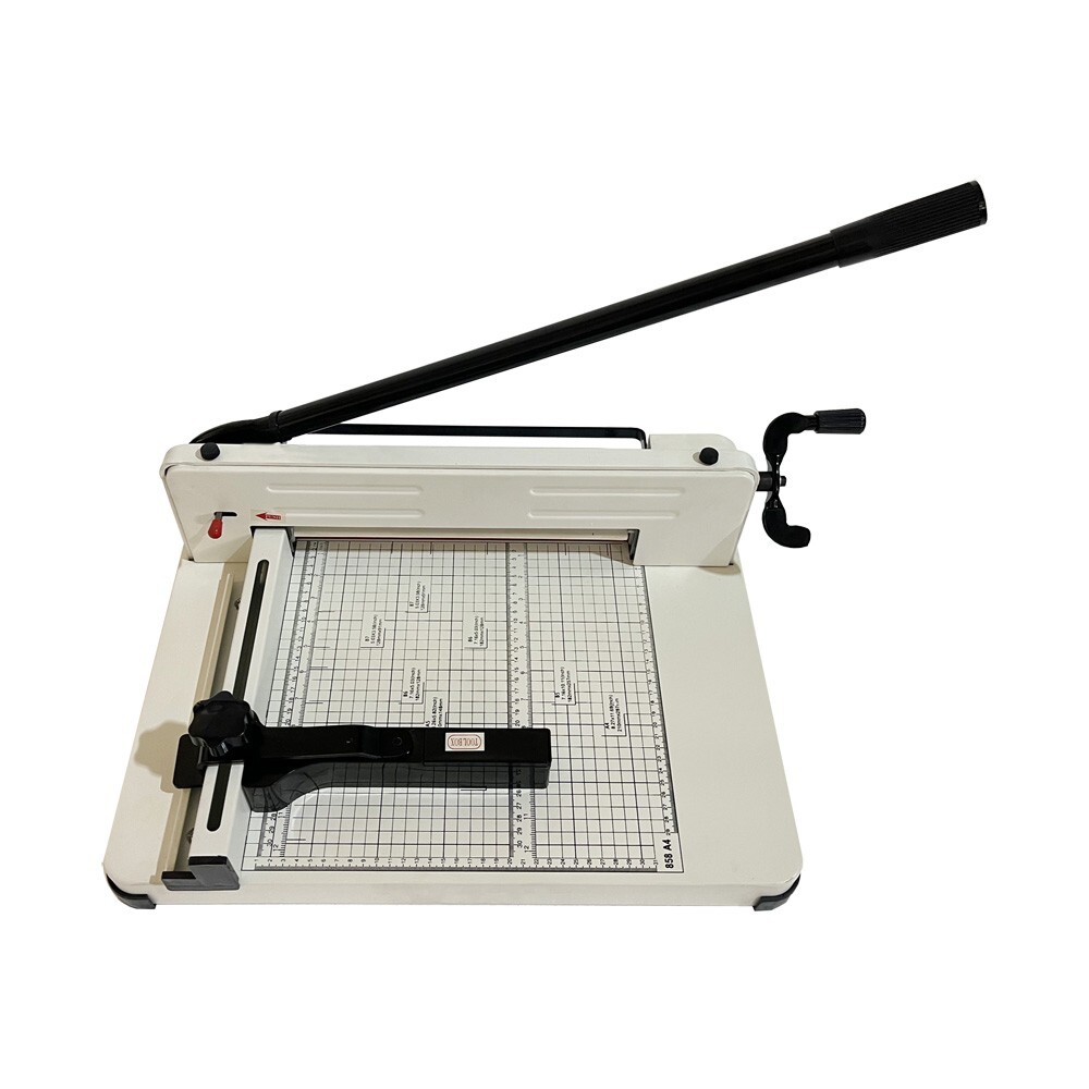 12" A4 Width Guillotine Paper Cutter Heavy Duty Stack Paper Trimmer Blade Scrap