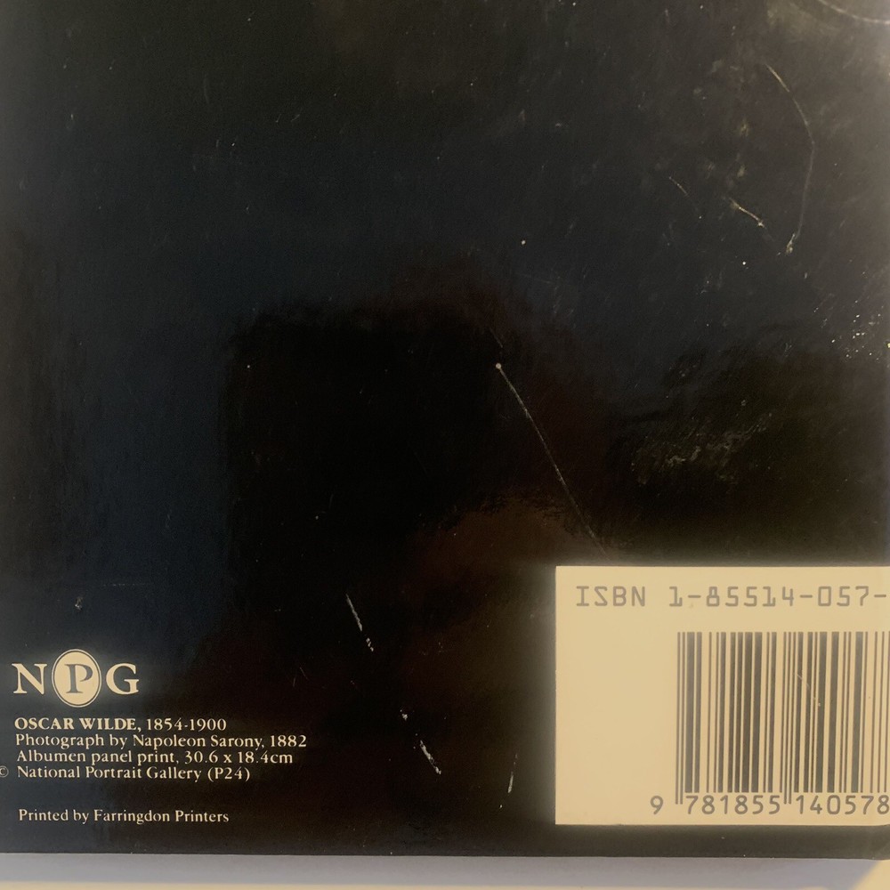 Oscar Wilde Journal Notebook Blank Hardcover