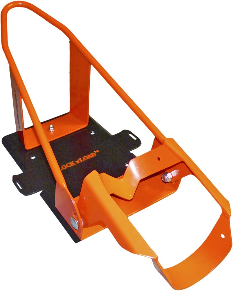 BK100 LOCK AND LOAD Motorcycle Drive-In Chock - Secure Transport System