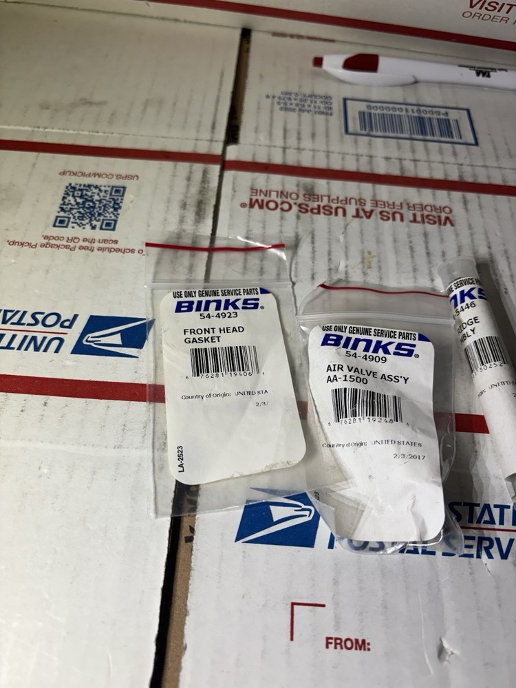 Binks 54-4909, 54-5446,54-4933 For Binks AA1500