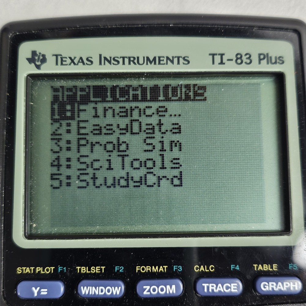 Texas Instruments TI-83 Plus Graphing Calculator w/ Slide Cover TESTED & WORKING