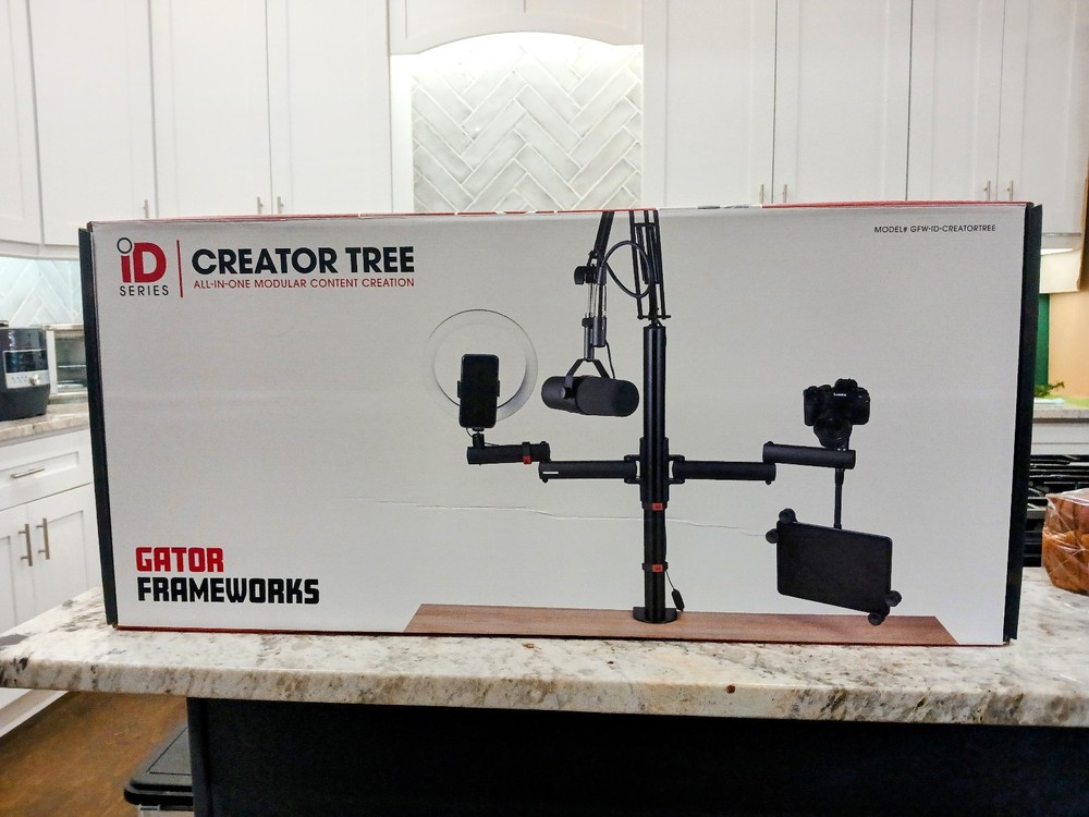 New In Box!!! Gator Frameworks ID Series Creator Tree Content Creation Stand