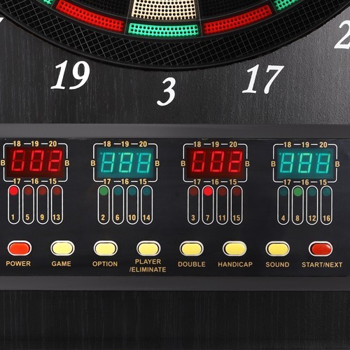 Dart Machine Wall-mounted Decorative Electronic Dartboard Cabinet & 12*Darts