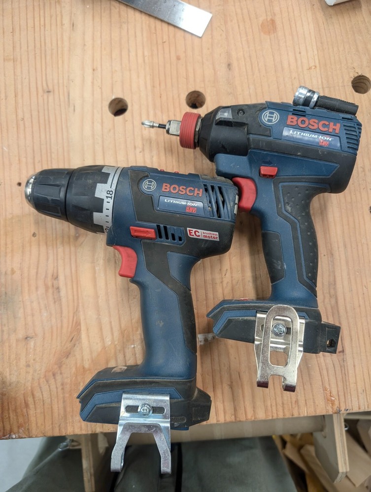 Bosch 18v Socket-Impact Driver and Drill combo DDS182 IDH182 (TOOLS ONLY)