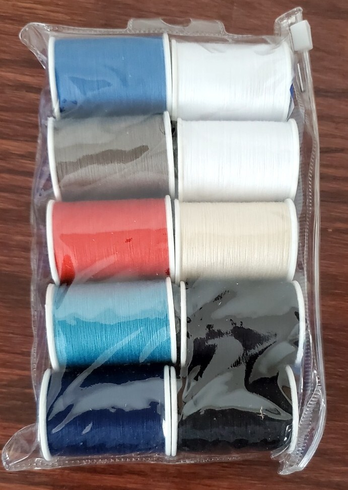 All-Purpose Thread Multicolor 10 Spools 150 Yards Per Spool Polyester Craft New