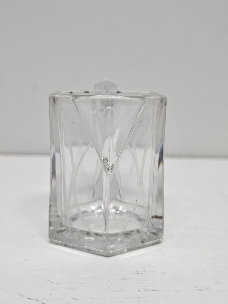 Vintage EAPG Krys-Tol Creamer In Chippendale Panel Pattern With Beatiful Etchin