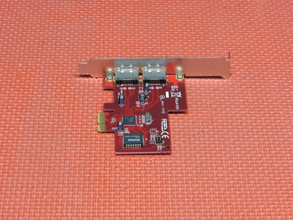 StarTech Model PEXESATA2 2-Port PCIe eSATA Controller Card *Tested*
