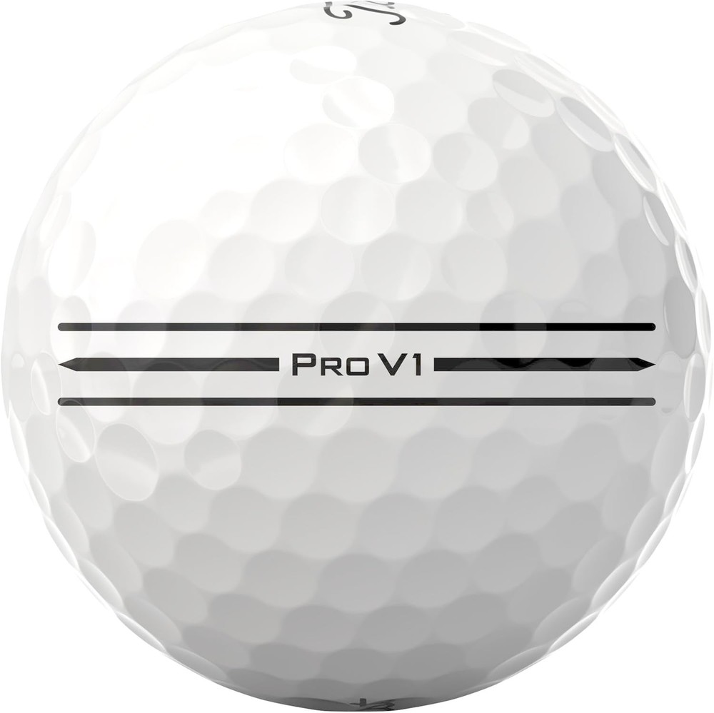 Titleist 2025 Pro V1 Enhanced Alignment Golf Balls One Dozen