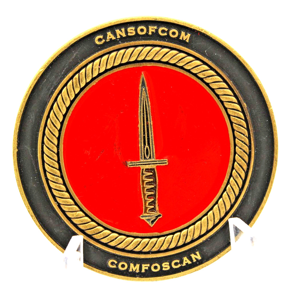 Canadian CANSOFCOM COMFOSCAN Special Operations Command Challenge Coin