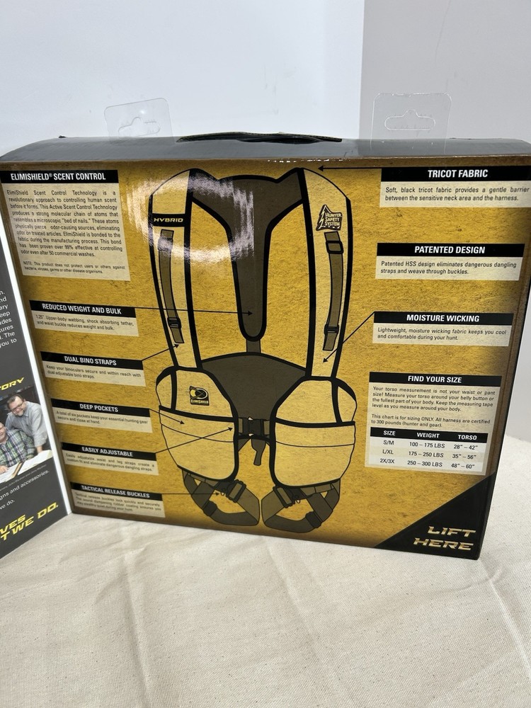 Hunter Safety System with Elimishield Realtree Large/X-Large