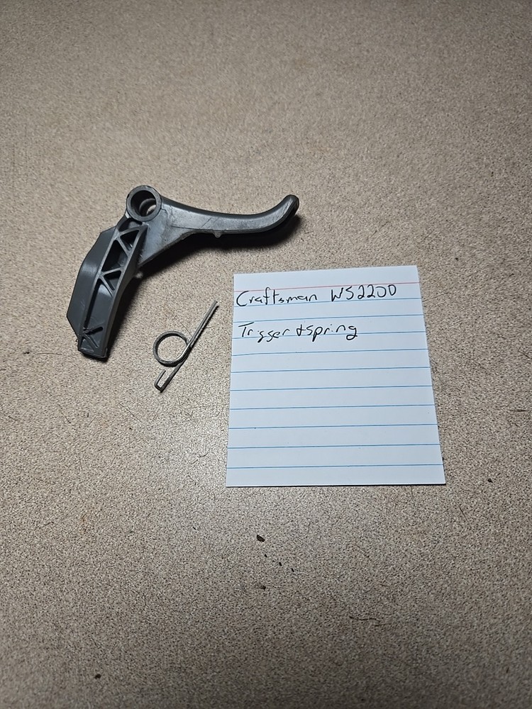 Craftsman WS2200 String Trimmer Trigger And Spring