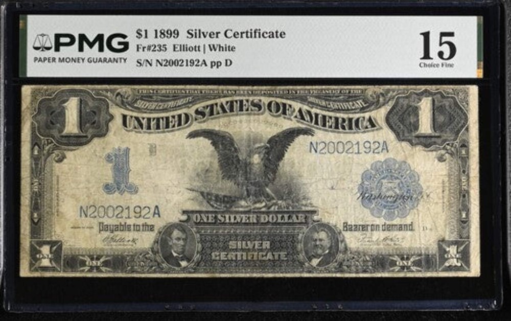 FR 235 1899 $1 Silver Certificate