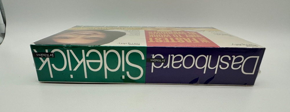 Borland 1994 PC Software Simplify Double Pack Dashboard v2.0 Sidekick NIB