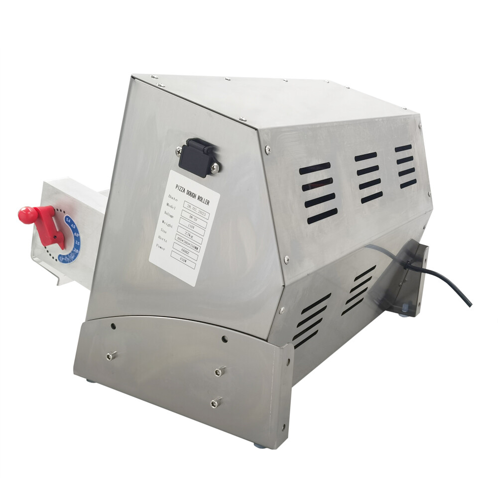 Single Roll Automatic Pizza Dough Presses Forming Machine Electric Dough Sheeter