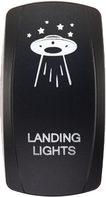 XTC Power Products Dash Rocket Switch Face Plates #SW00-00140044