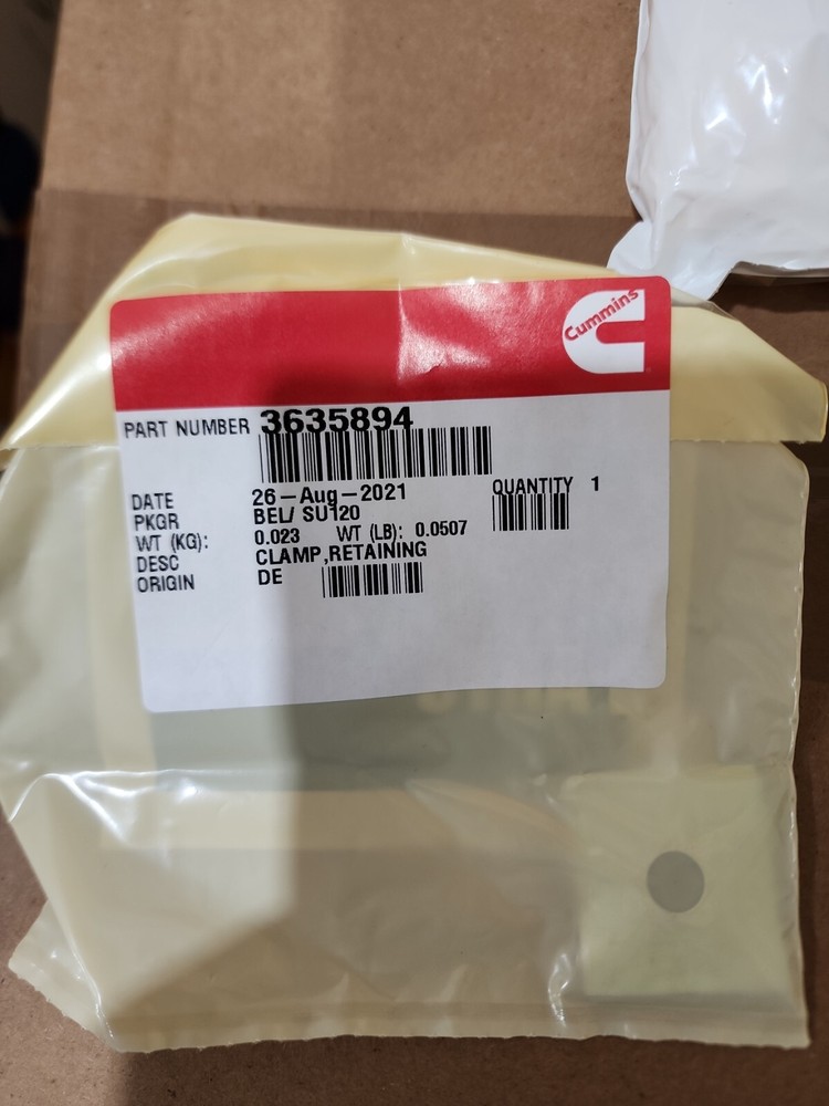 Cummins Retaing Clamp 3635894