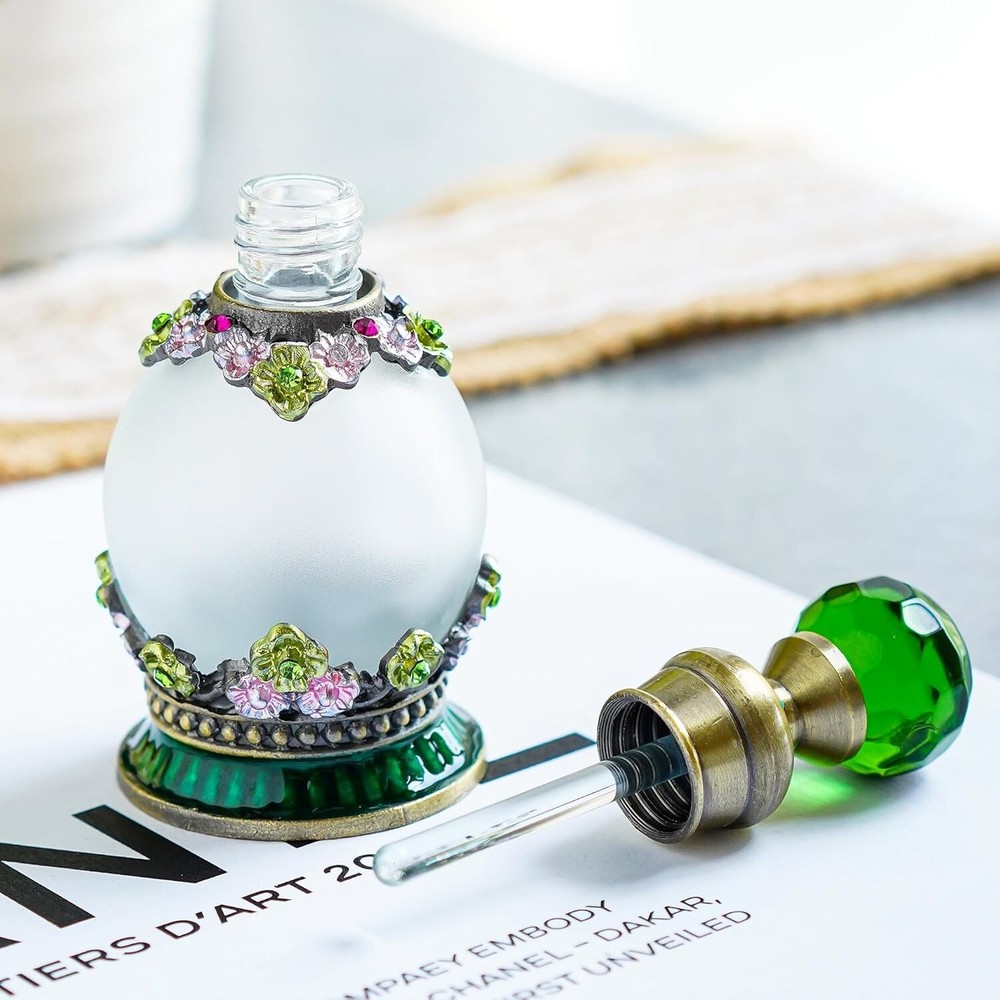 Vintage Decorative Glass Vial