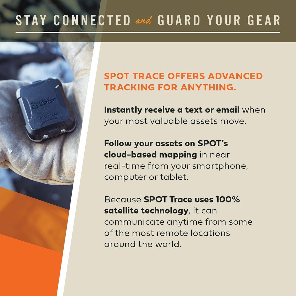 Spot Trace Tracker Globalstar Network Subscription