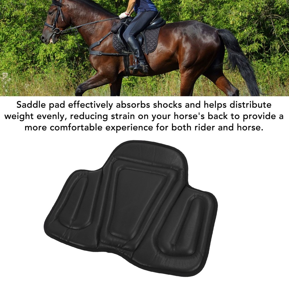 Shock Absorbing Horse Saddle Pad For Comfortable Ride
