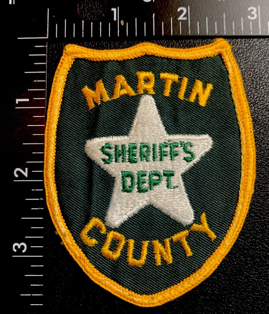 Martin County Florida Sheriff Patch 2M