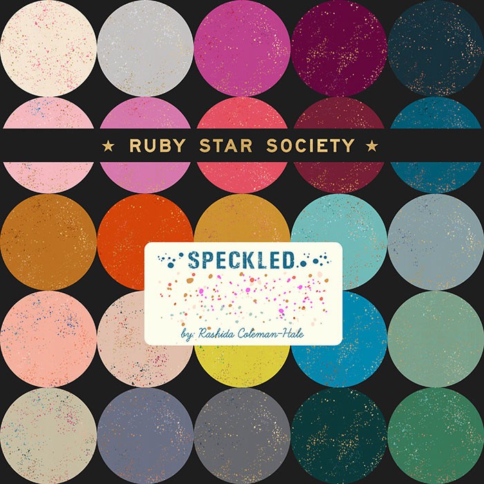 Speckled Moda Ruby Star Layer Cake