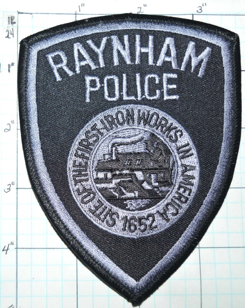 MASSACHUSETTS, RAYNHAM POLICE DEPT SUBDUED PATCH