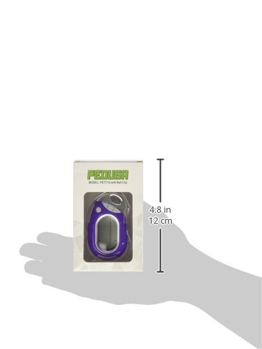 Pedusa PE-771 Tri-Axis Multi-Function Pocket Pedometer (Purple with