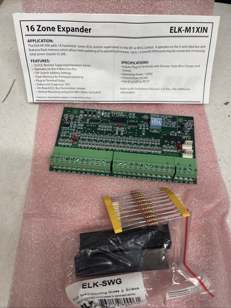 Elk Products 16 Zone input Expander, model ELK-M1XIN