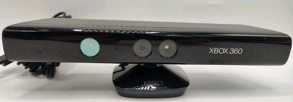 Microsoft Xbox 360 Kinect Sensor Bar + 4 Games Bundle *VGC* Tested* FREE SHIP!