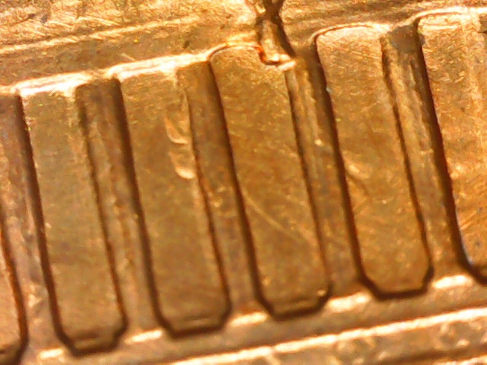 1988 Penny Struck Through Grease Reverse