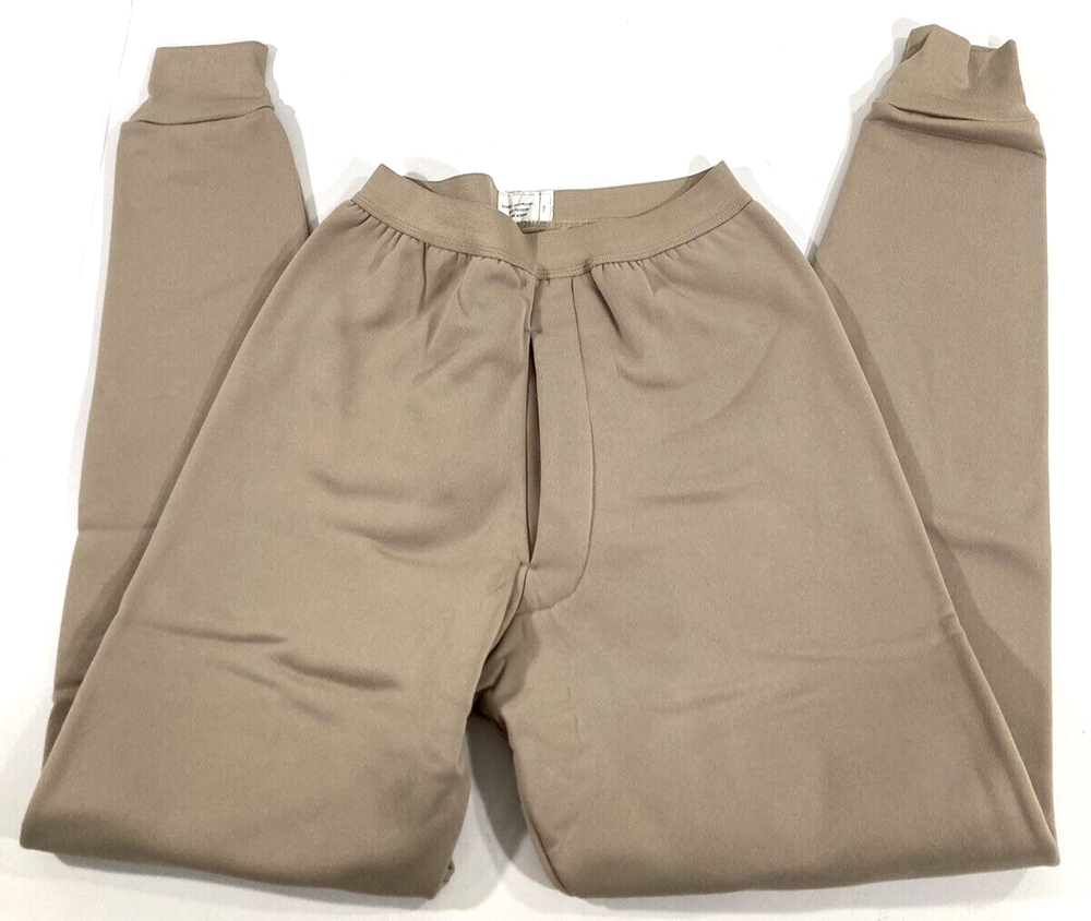NWT SMALL ROTHCO MENS ECWCS POLYESTER UNDERWEAR 5225 SAND SMALL