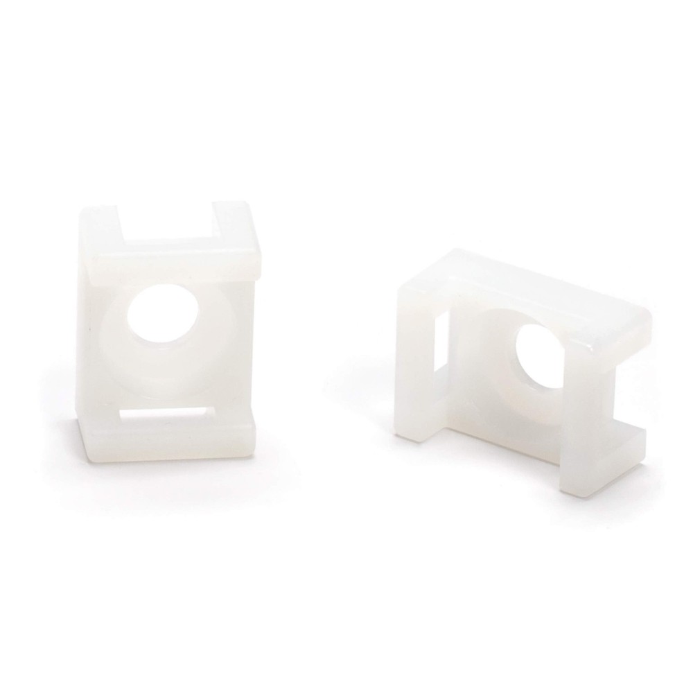 Cable Tie Base Saddle Mount Wire Holder Organizer - Zip Tie Mounting Block - Wir