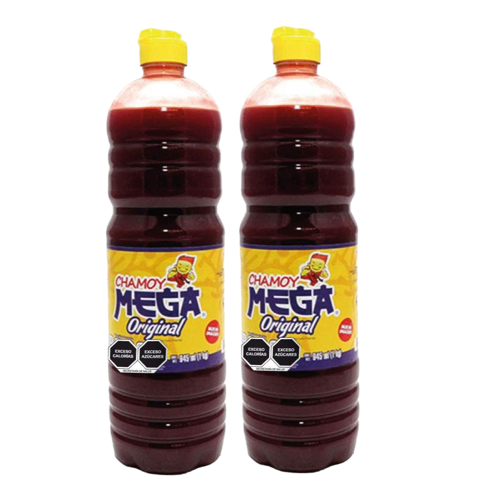 Mega Chamoy Hot Sauce 33 Oz (2 Count)