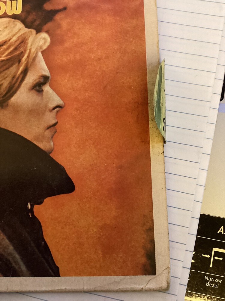 David Bowie 1977 ‘Low’ Postcard Record Sleeve