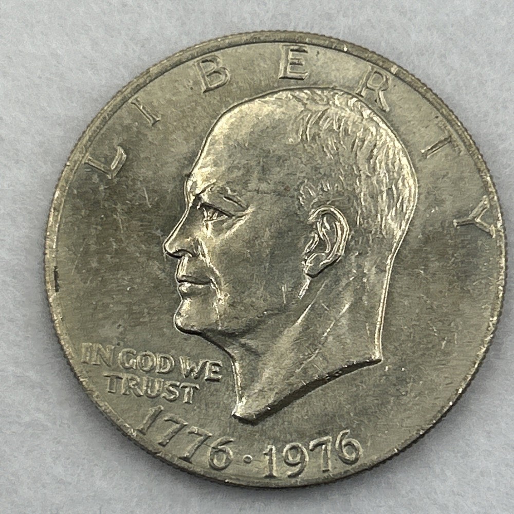 1776-1976 D Eisenhower One Dollar Bicentennial Coin