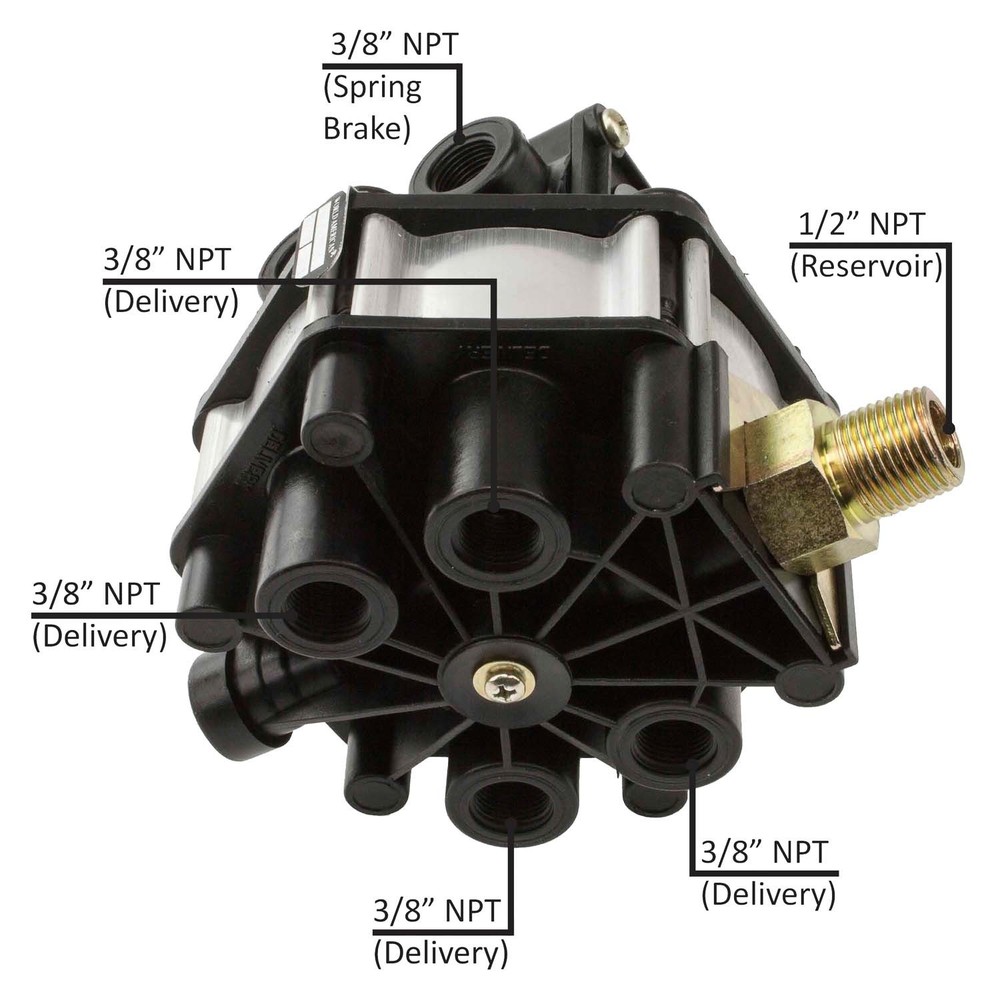 FULL FUNCTION TRAILER VALVE - FF2 FF-2 - REPLACES KN28601