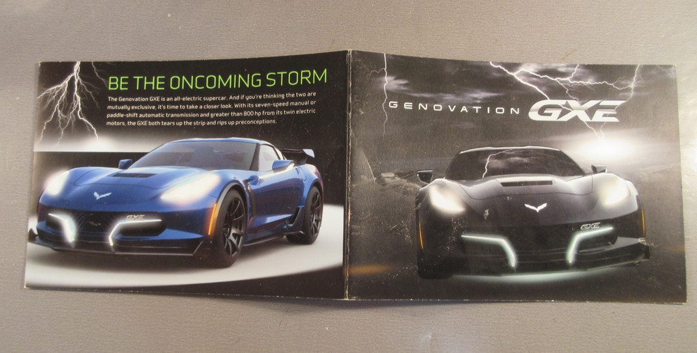 Genovation GXE Electric Corvette Brochure